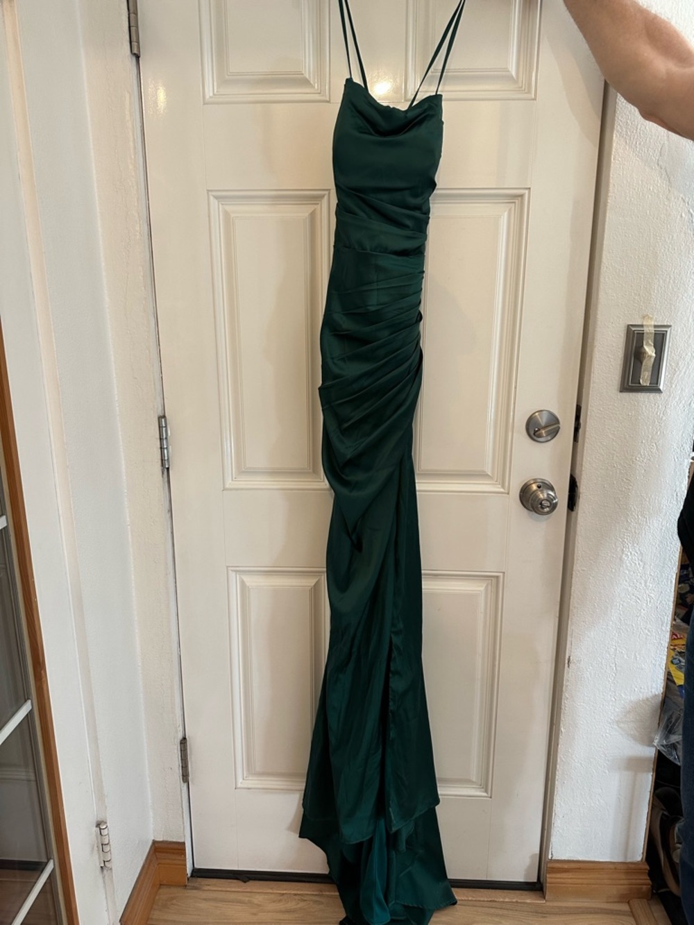 Elegant Emerald Green Maxi Dress